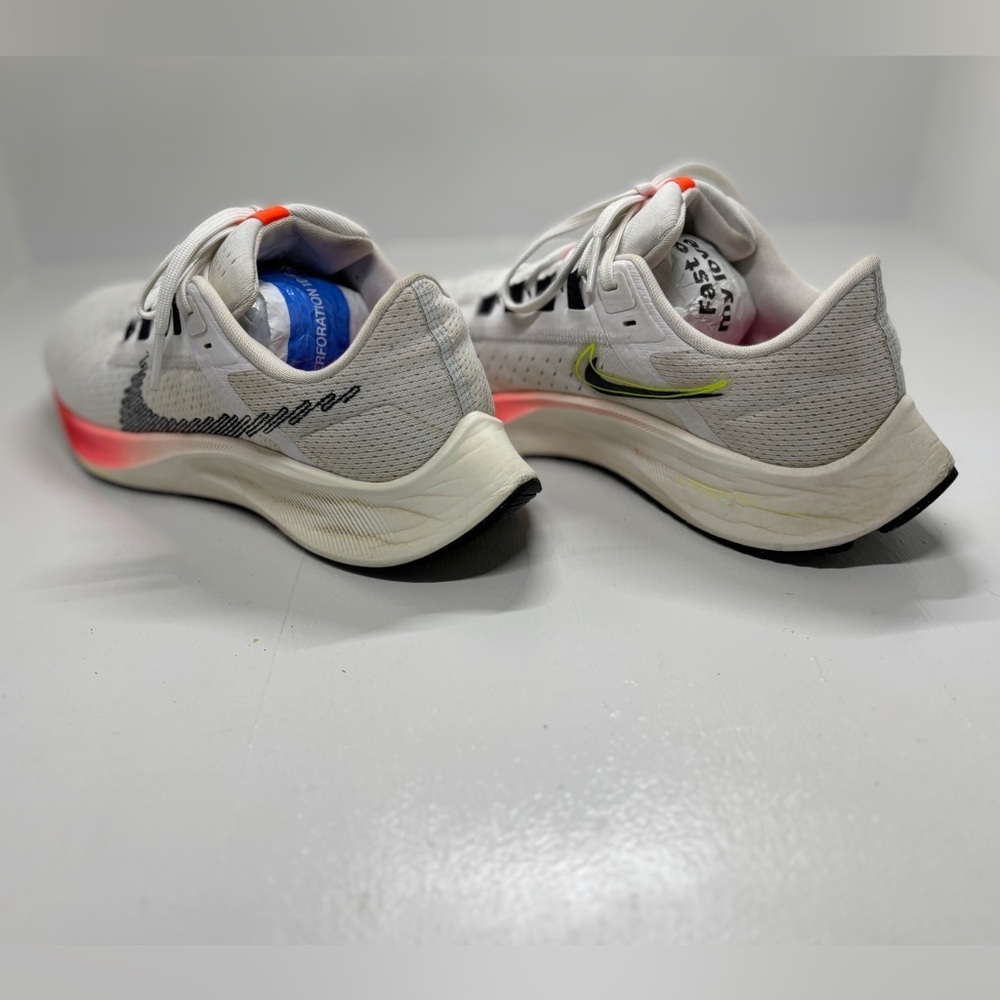 Nike Air Zoom Pegasus 38 Women’s 7.5 White Pink Running Shoes Athletic Trainers - Picture 5 of 11